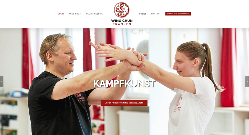Imagebilder für die Webseite einer Sportschule vom Fotografen Oliver Giel aus Haßfurt, Bamberg, Schweinfurt