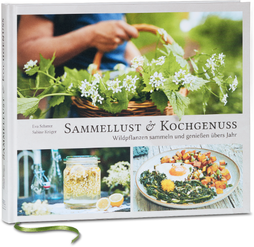 Produktdarstellung vom Kochbuch Sammellust und Kochgenuss