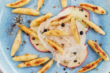  Apfelsauerkraut mit angebratene Schupfnudeln oliver giel